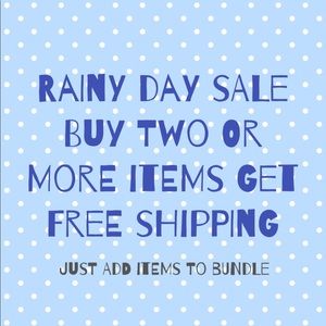 Rainy day shopping without ever leaving your home!